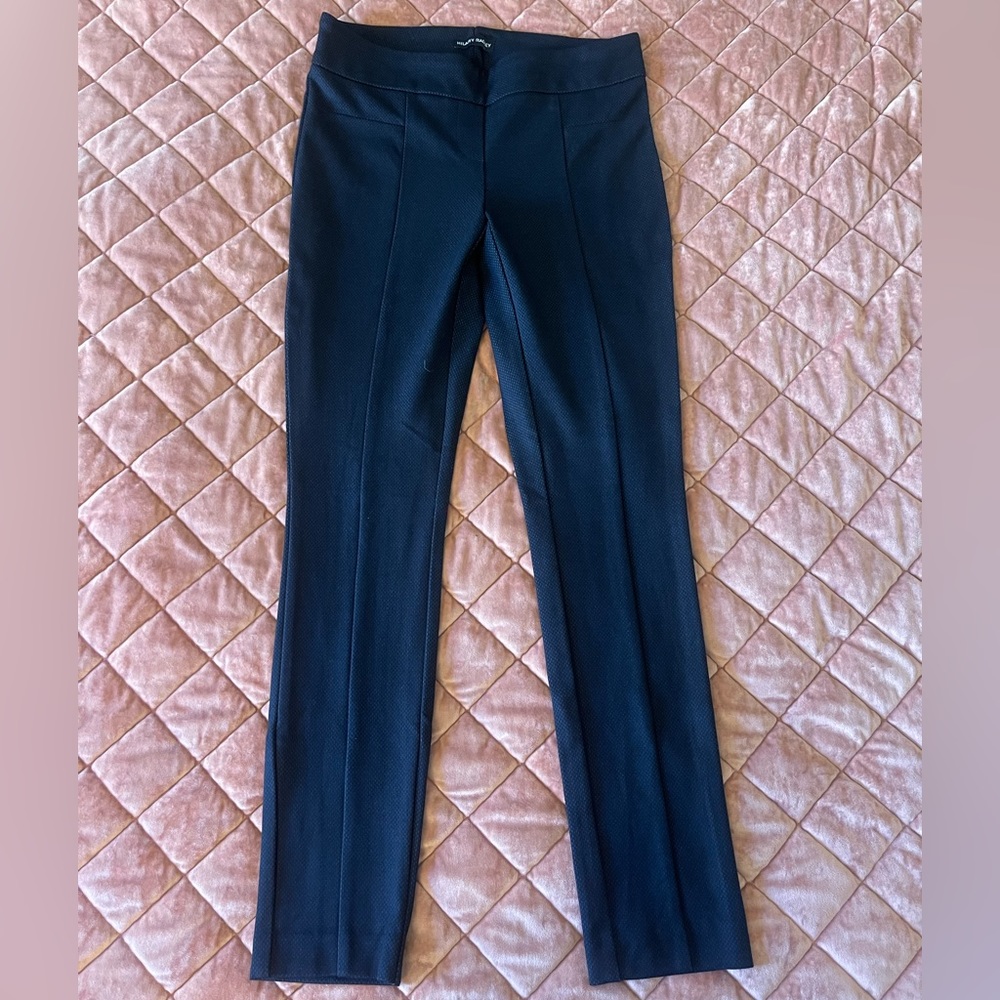 Navy Blue Pull On Ponte Pants Medium